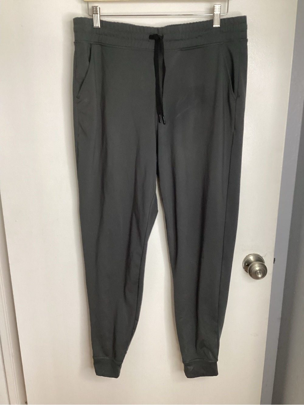 32 Degrees Heat Charcoal Gray Drawstring Joggers L